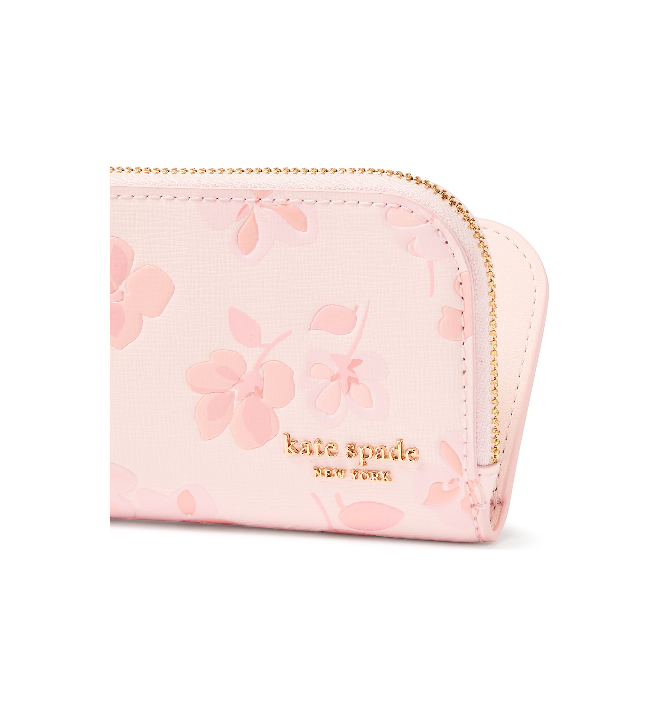 Devin Spring Pansies Small Slim Bifold Wallet