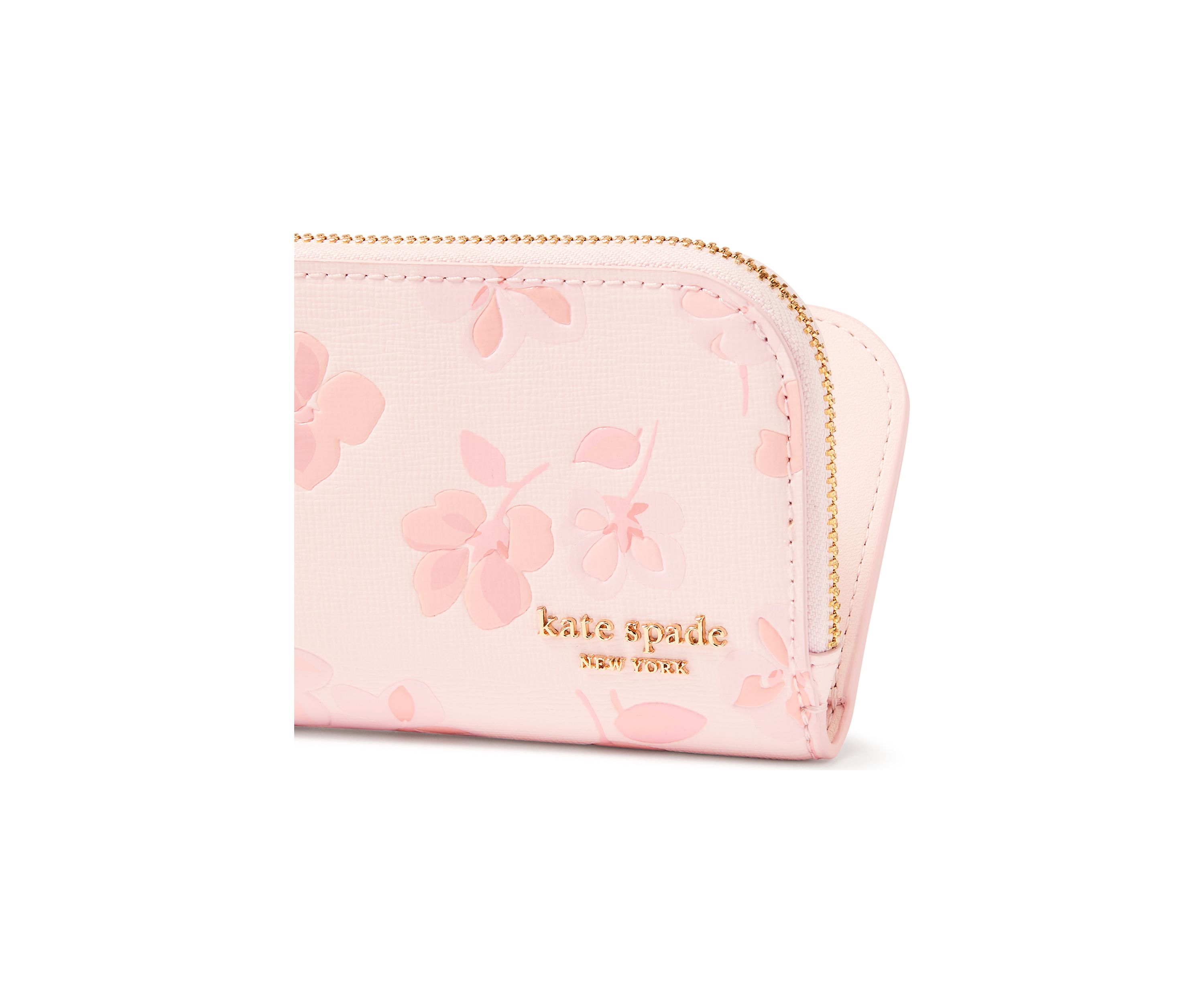 Devin Spring Pansies Small Slim Bifold Wallet