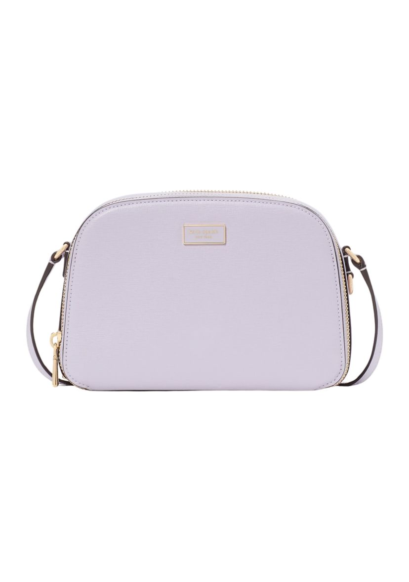 Serena Double Zip Dome Crossbody 