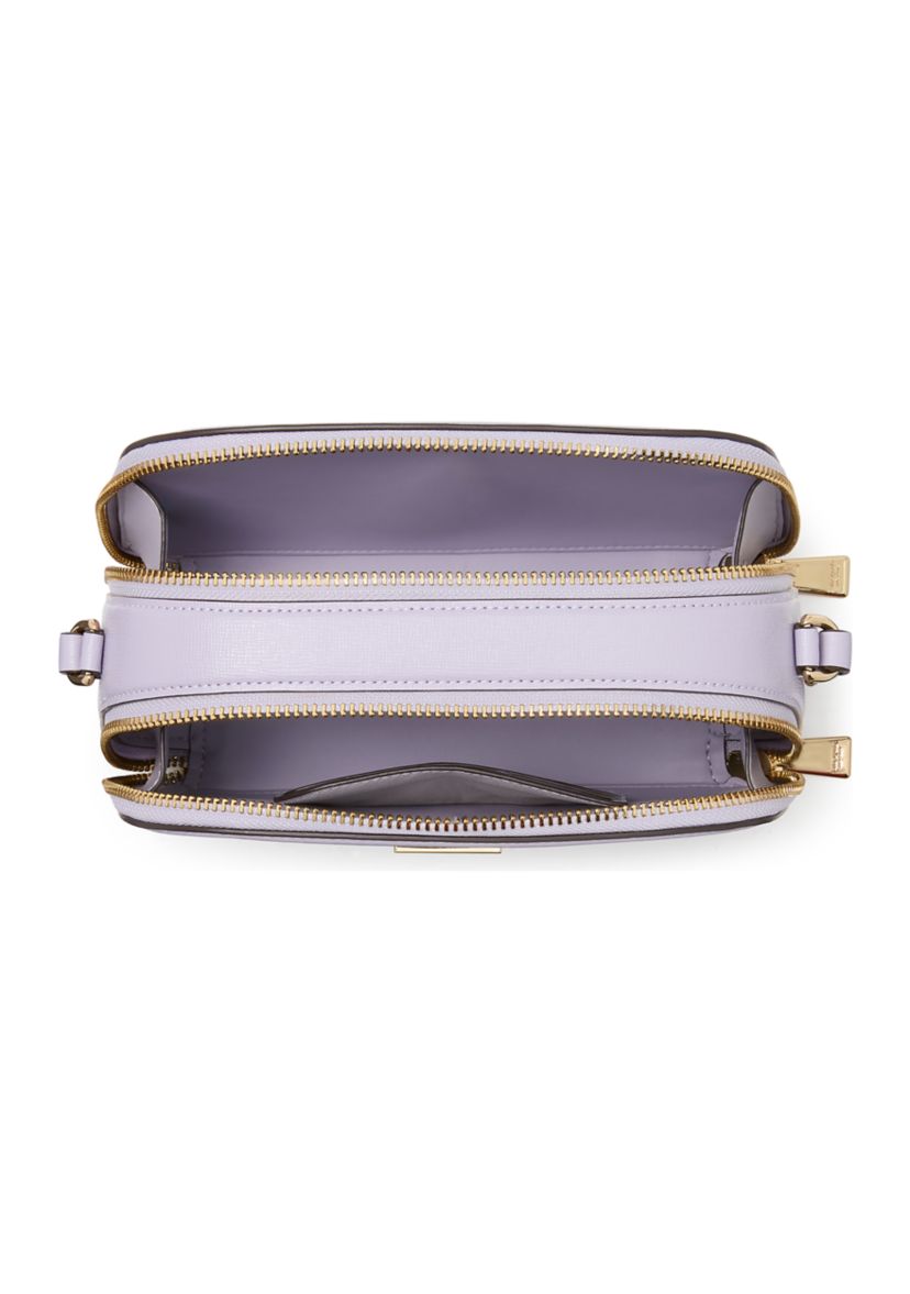 Serena Double Zip Dome Crossbody 