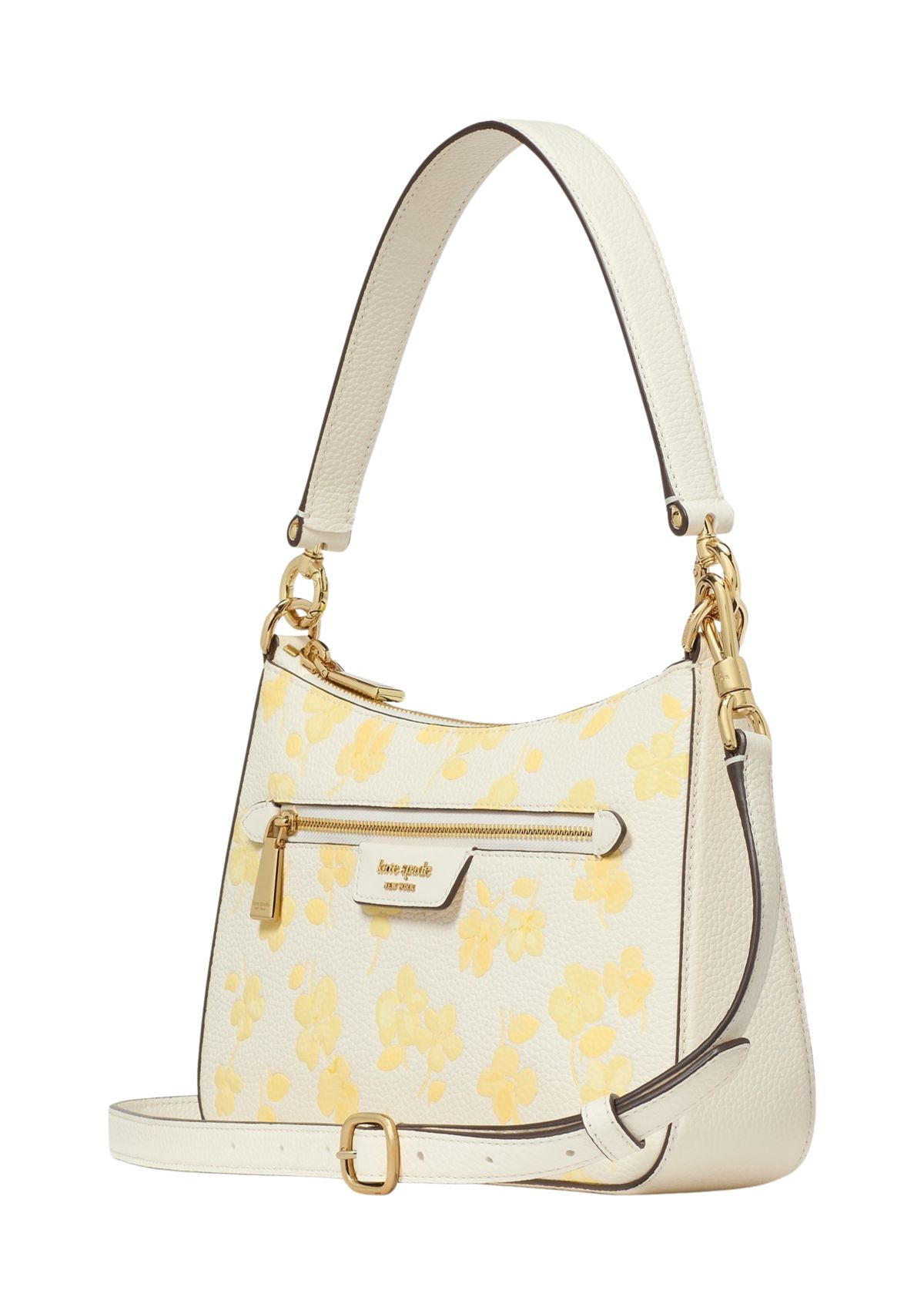 Hudson Spring Pansies Convertible Crossbody 