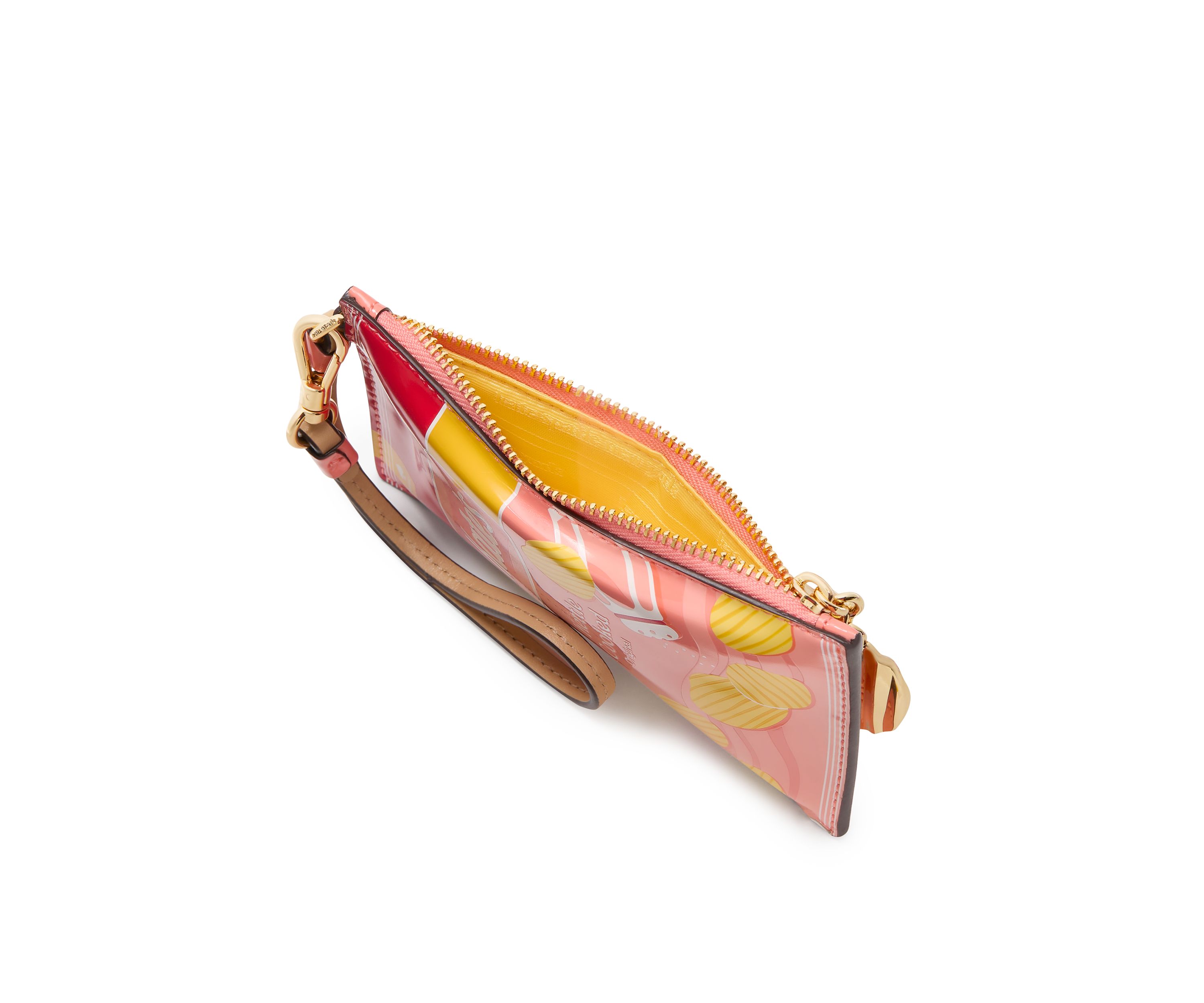 Snack Time Patent Card Case Wristlet