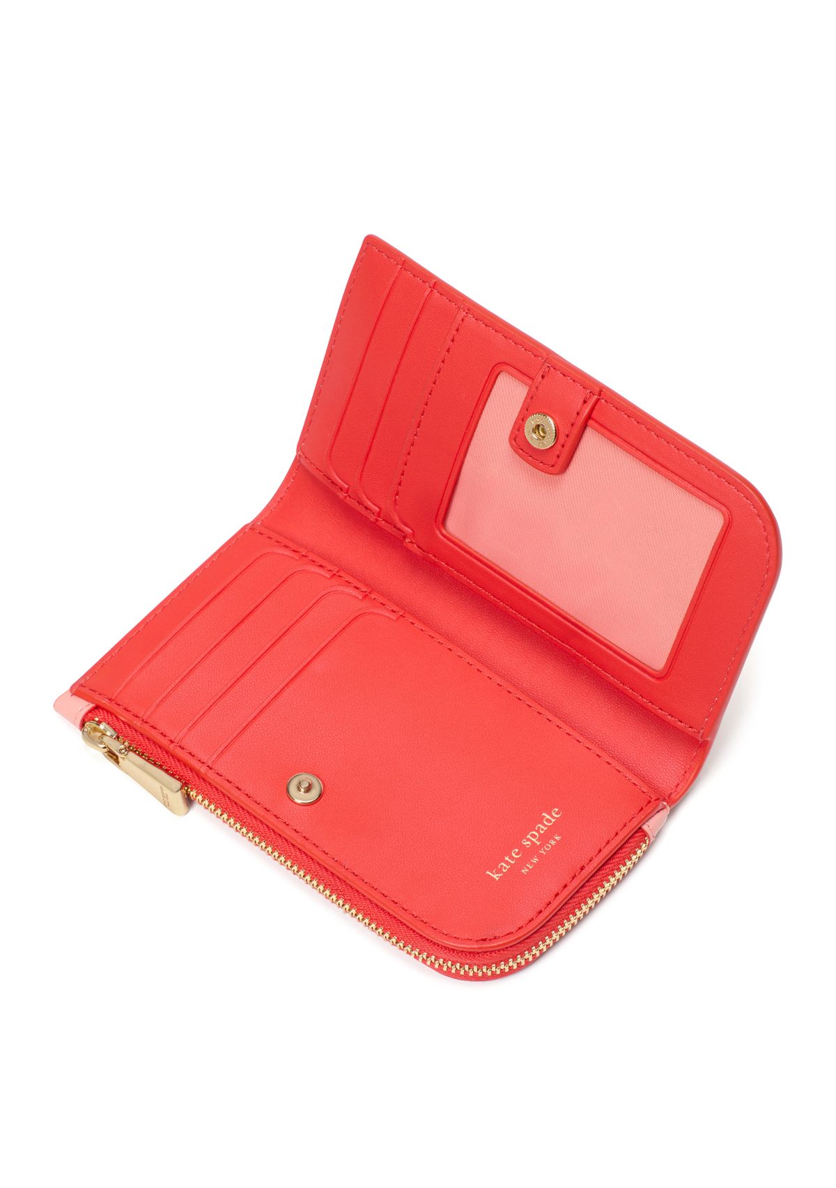 Devin Pop Trim Small Bifold Wallet