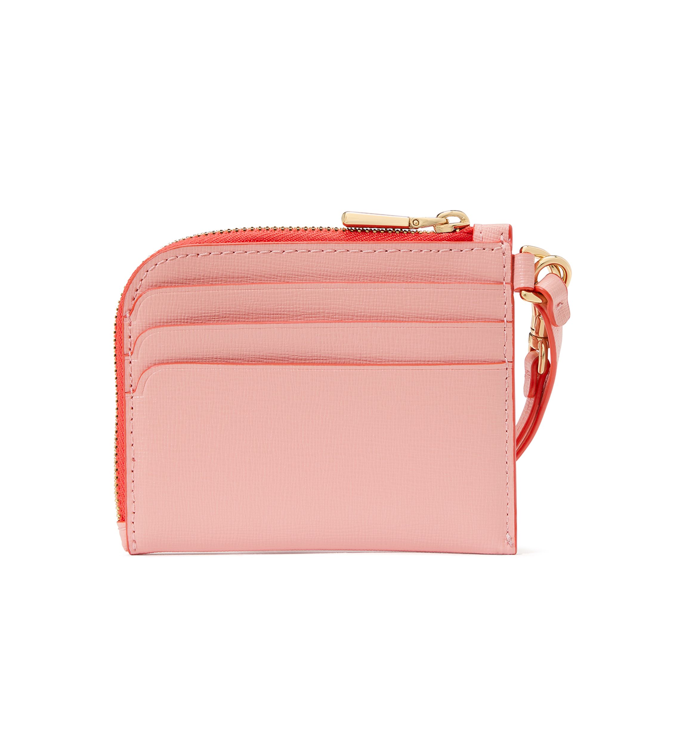 Devin Pop Trim Card Case Wristlet