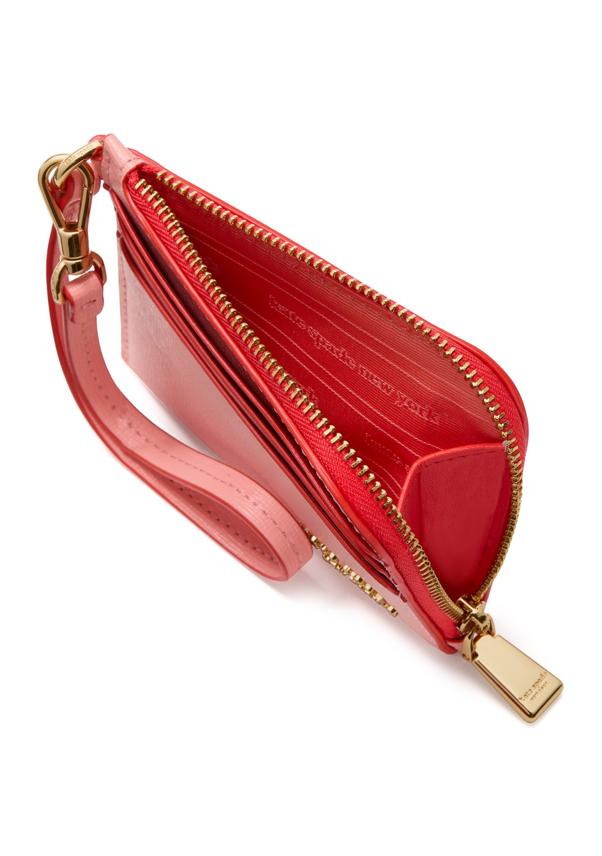 Devin Pop Trim Card Case Wristlet