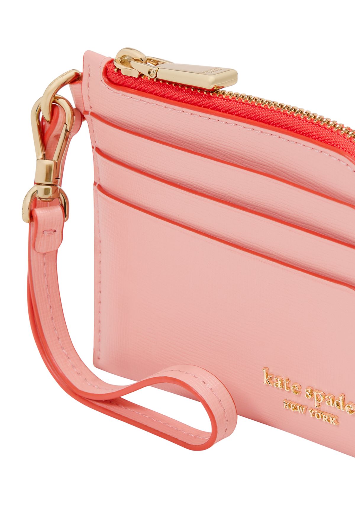 Devin Pop Trim Card Case Wristlet