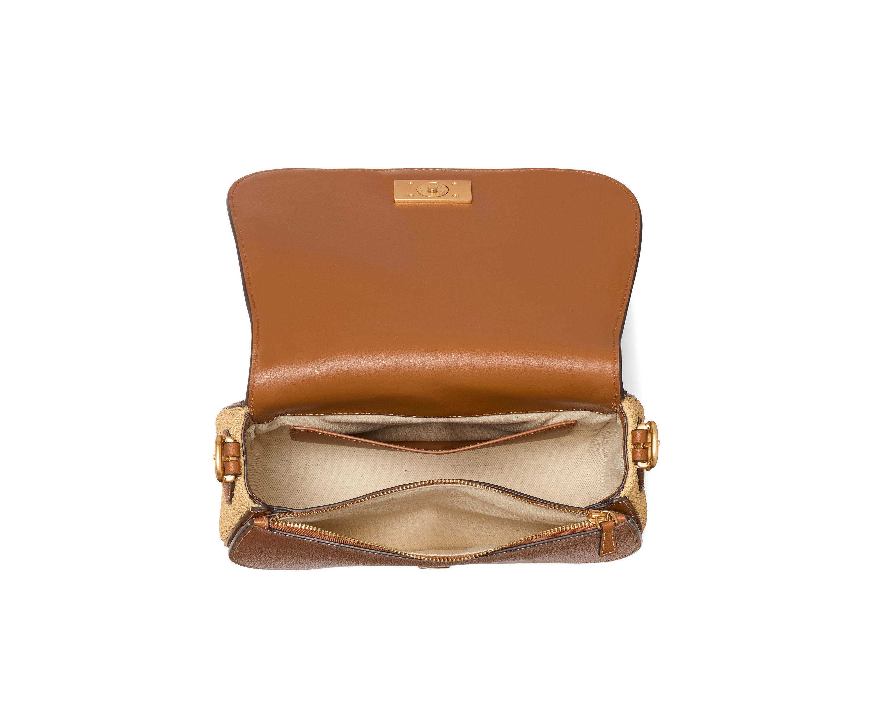 Nouveau Straw Saddle Bag 