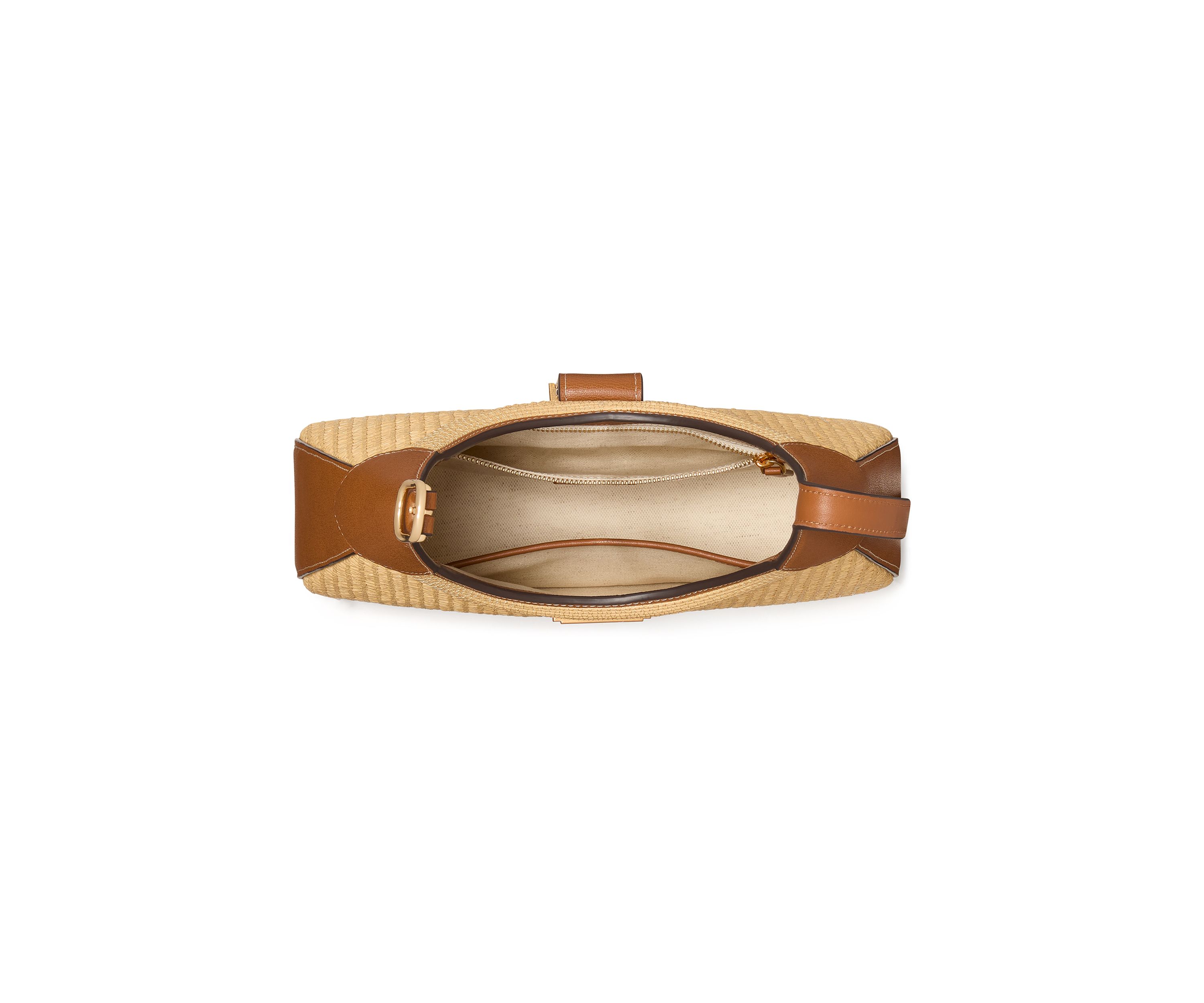 Nouveau Straw Saddle Bag 
