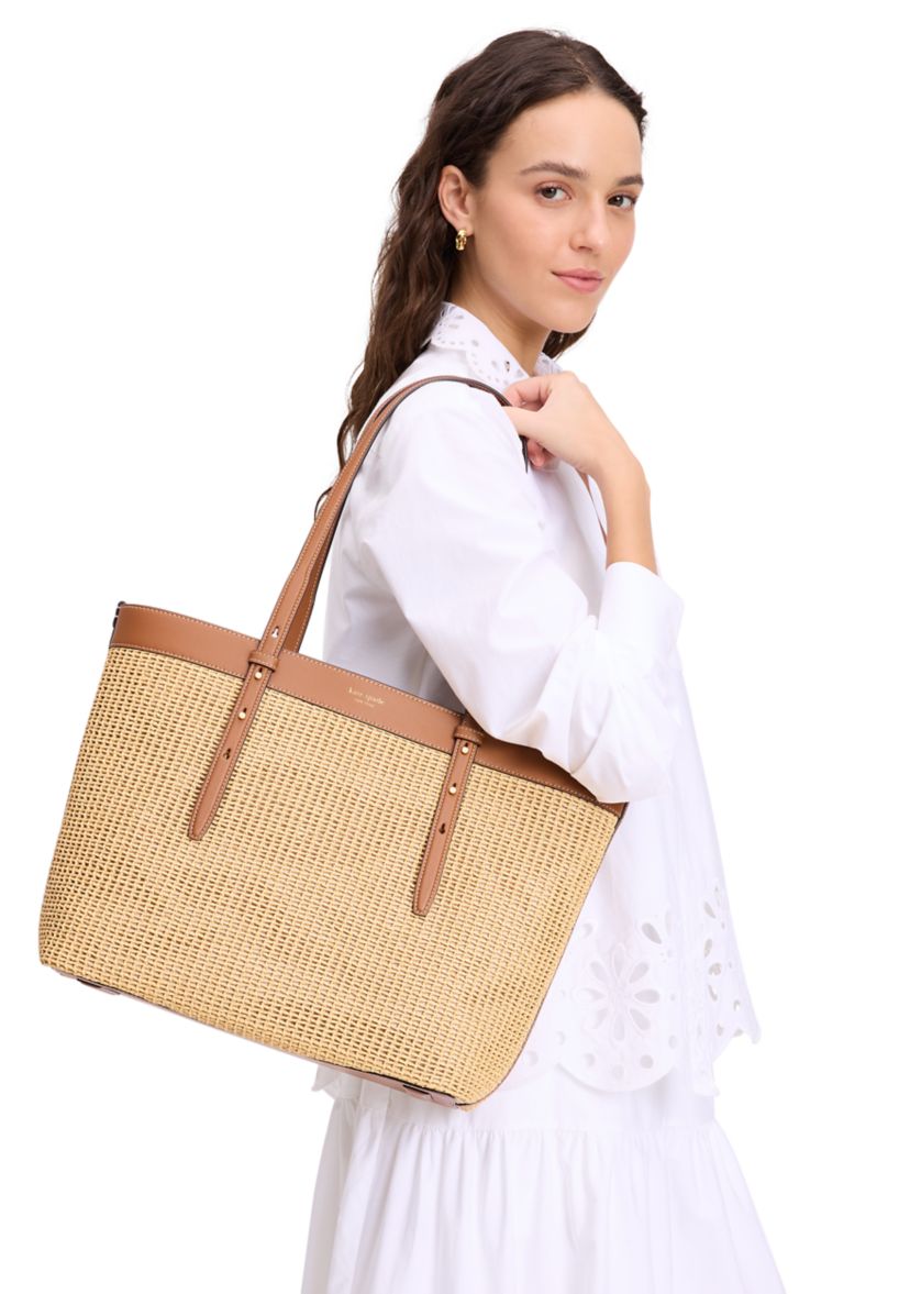 Do It All Straw Tote Bag 