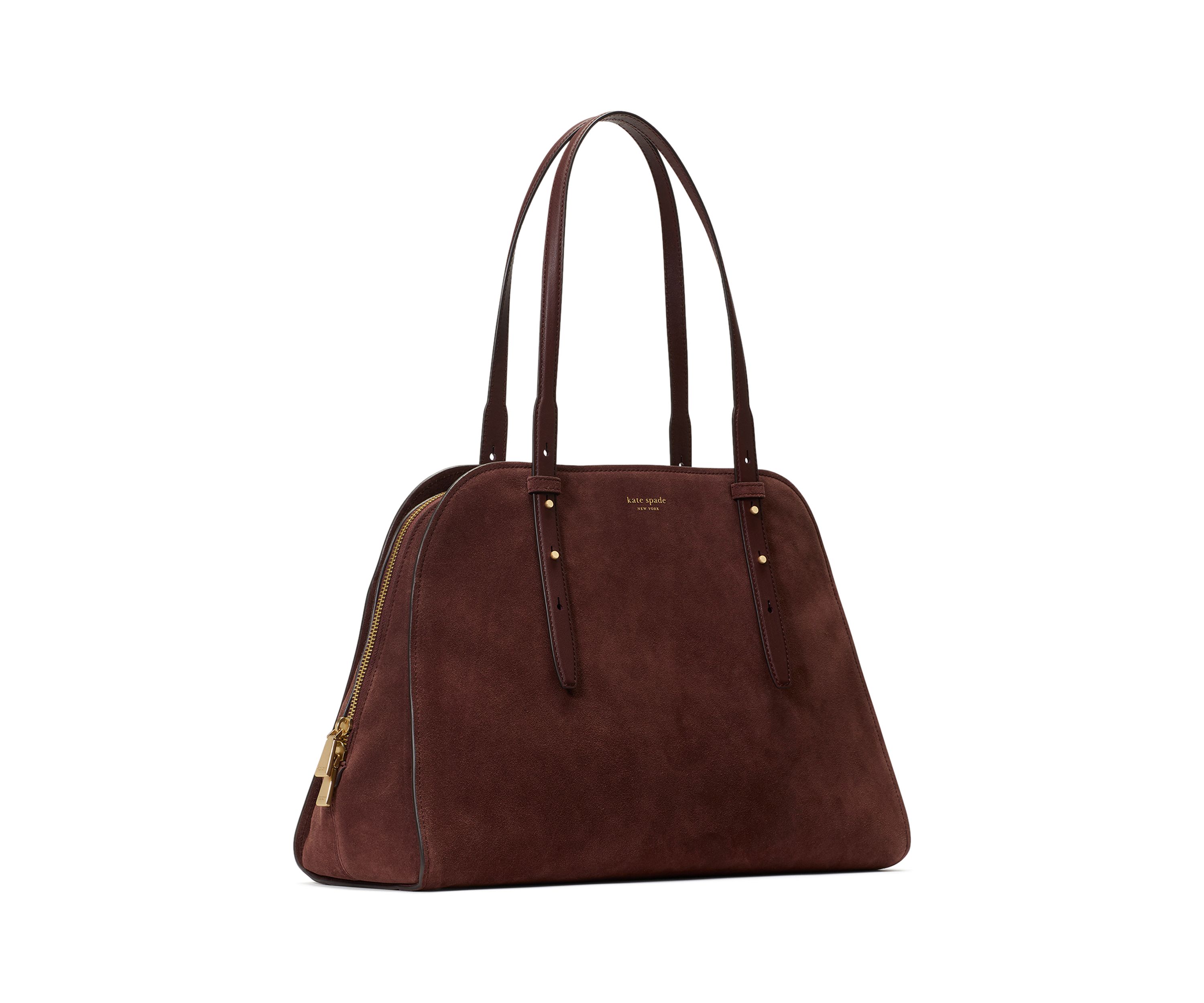 Maise Suede Carryall Bag