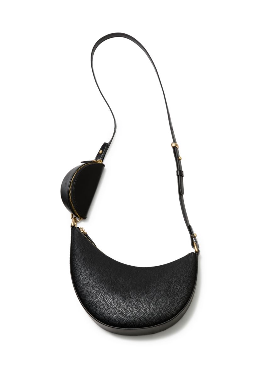 Pebble Leather Crossbody 