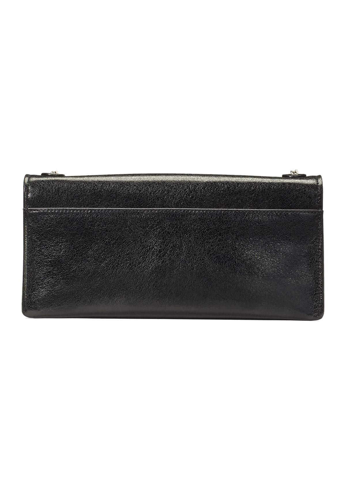 Deco Glazed Leather Soft Shoulder Bag 