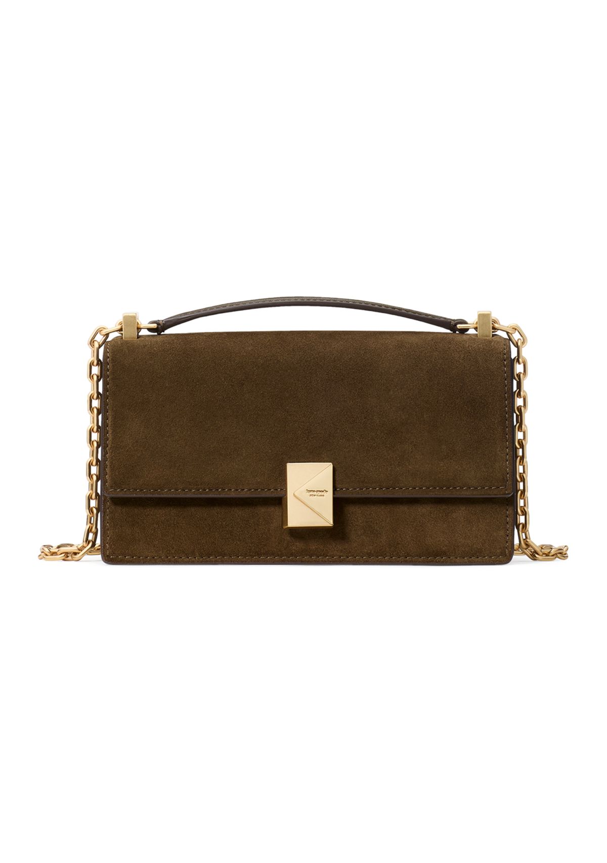 Deco Suede Mini Crossbody Bag