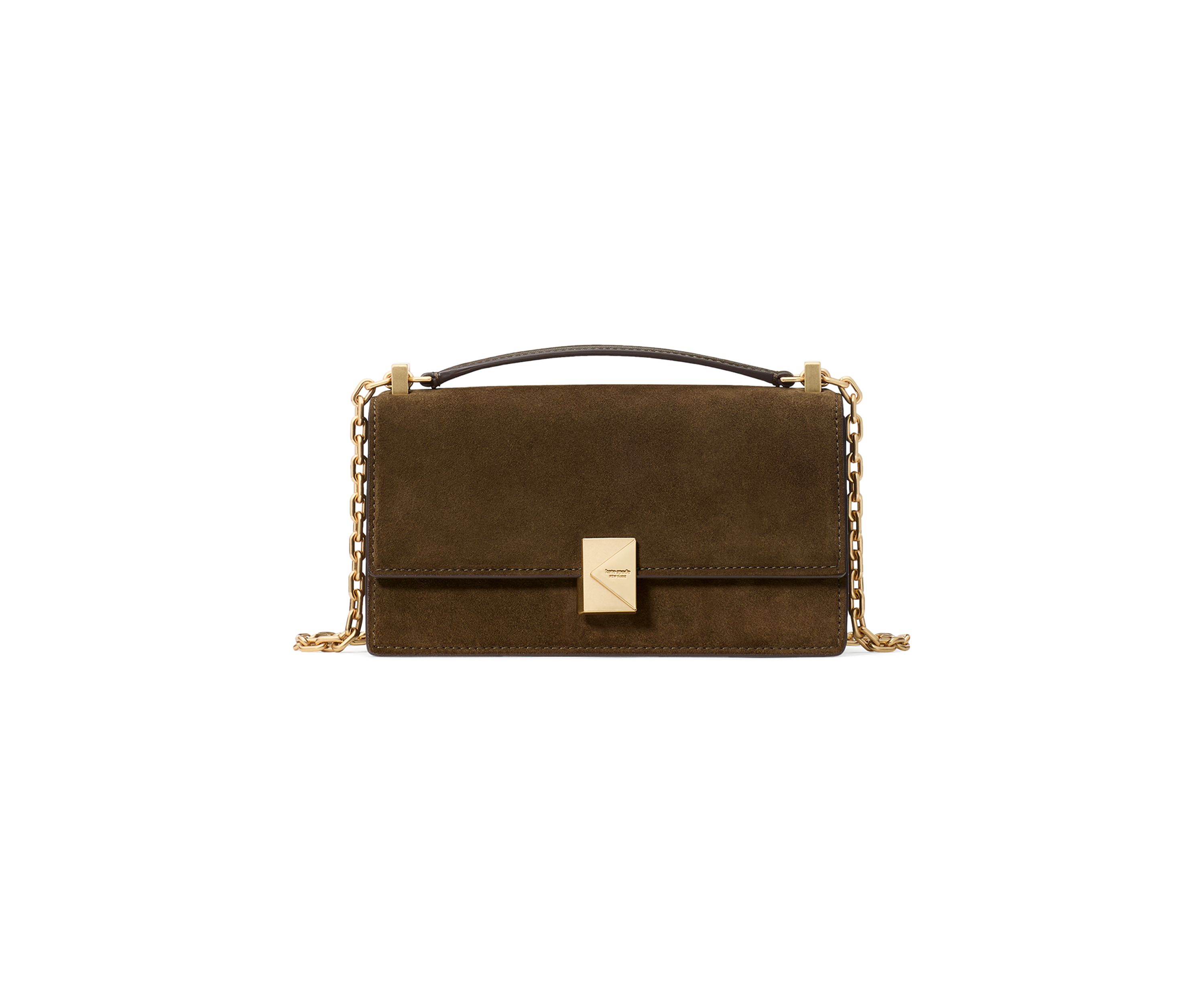 Deco Suede Mini Crossbody Bag