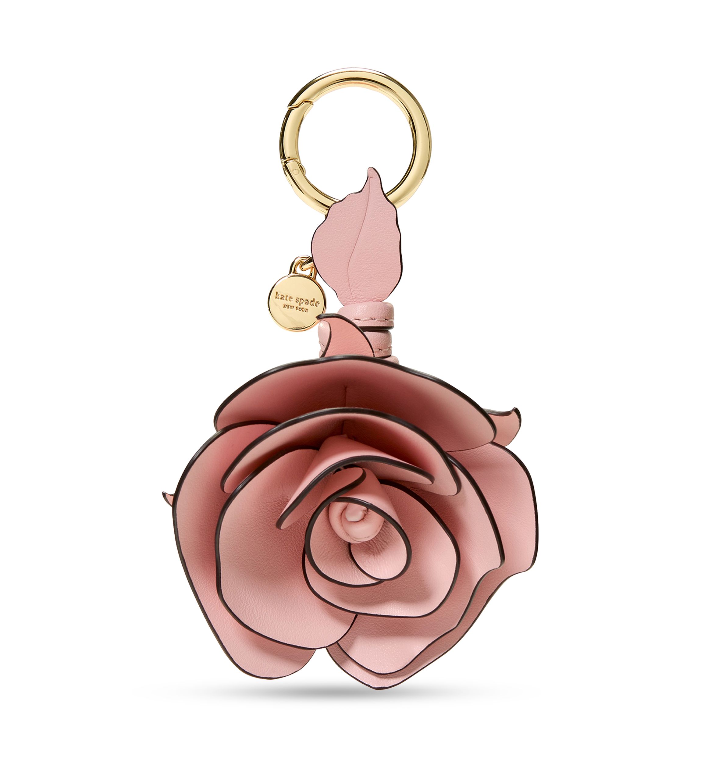 Single Rose Bag Charm 