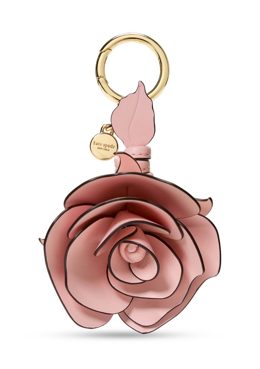 Single Rose Bag Charm 