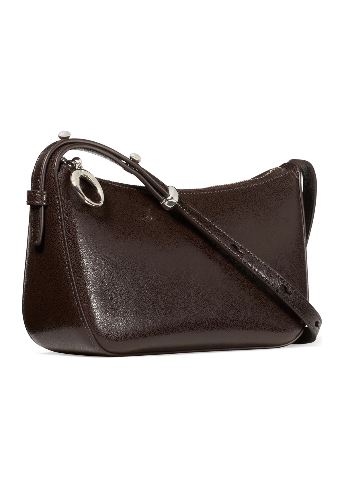 Halo Crossbody Glazed Leather Bag