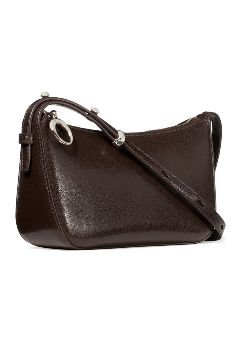 Halo Crossbody Glazed Leather Bag