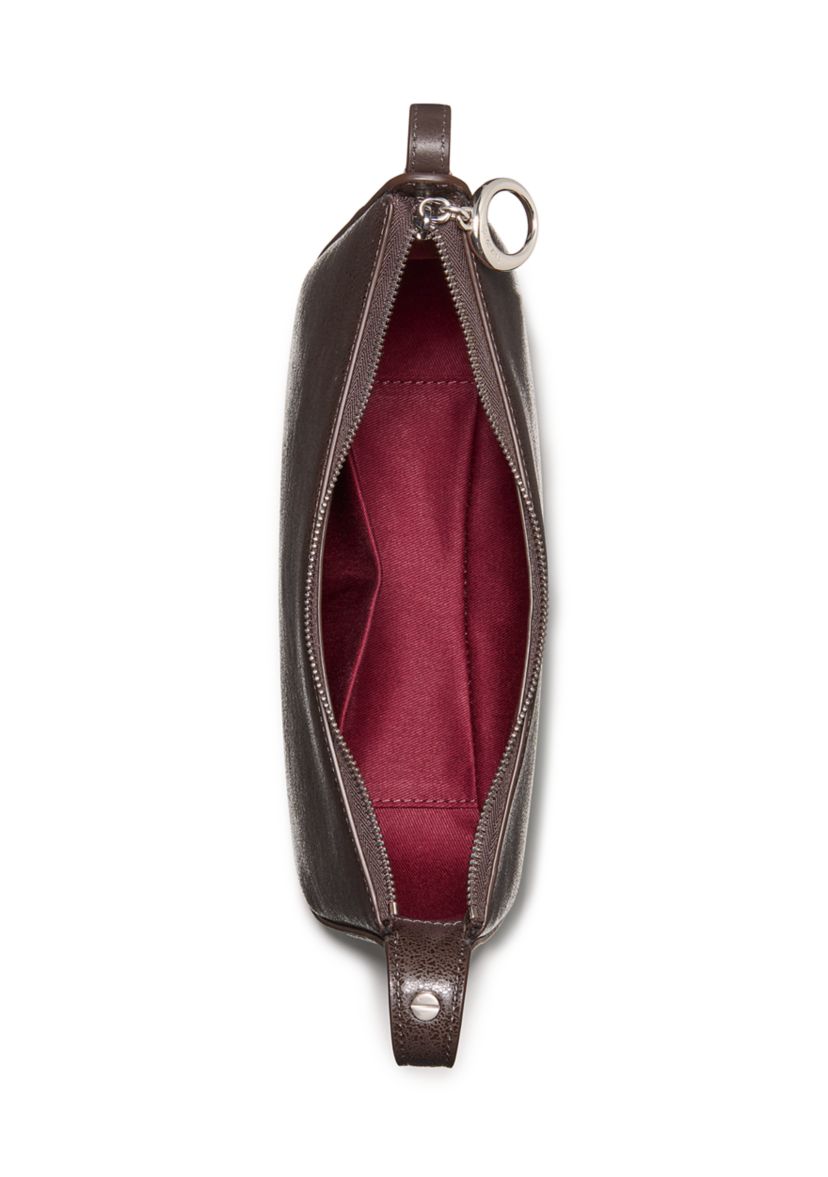 Halo Crossbody Glazed Leather Bag