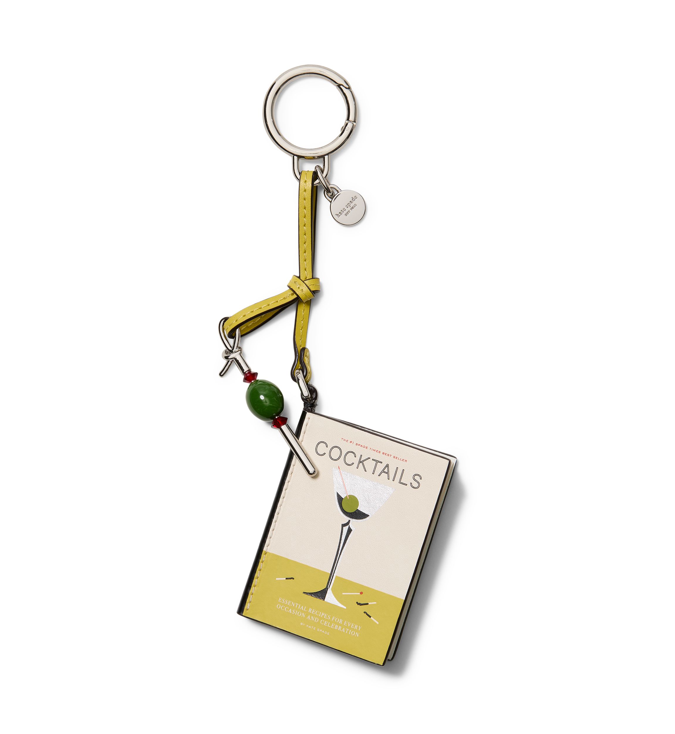 Charmed Cocktail Book Bag Charm 