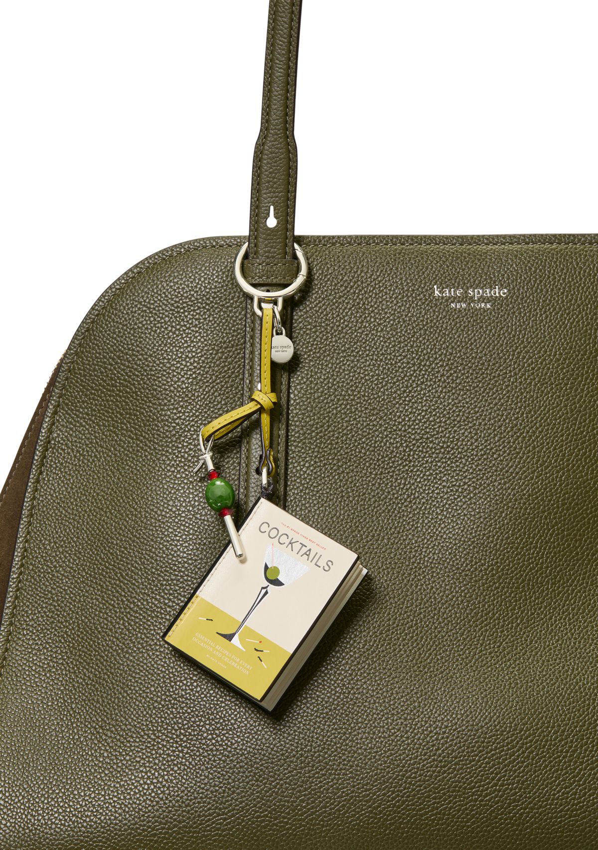 Charmed Cocktail Book Bag Charm 