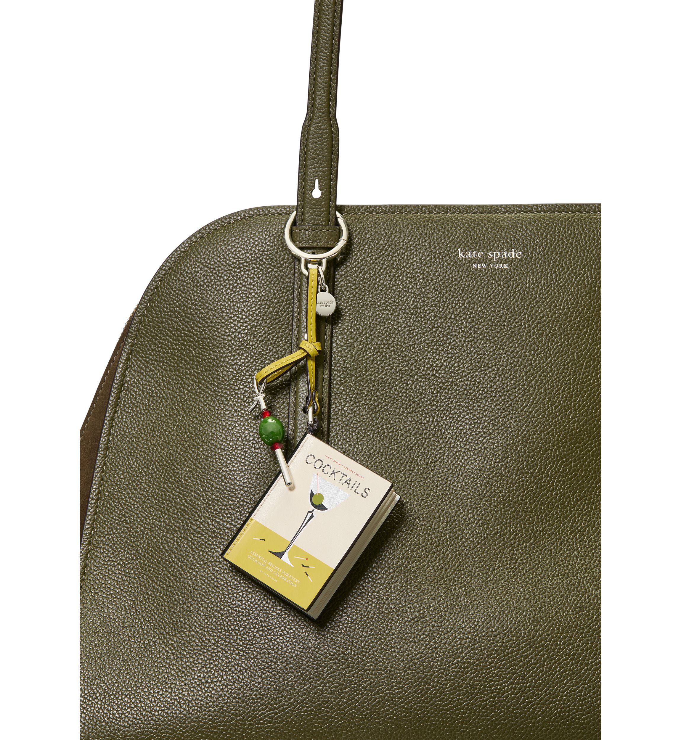 Charmed Cocktail Book Bag Charm 