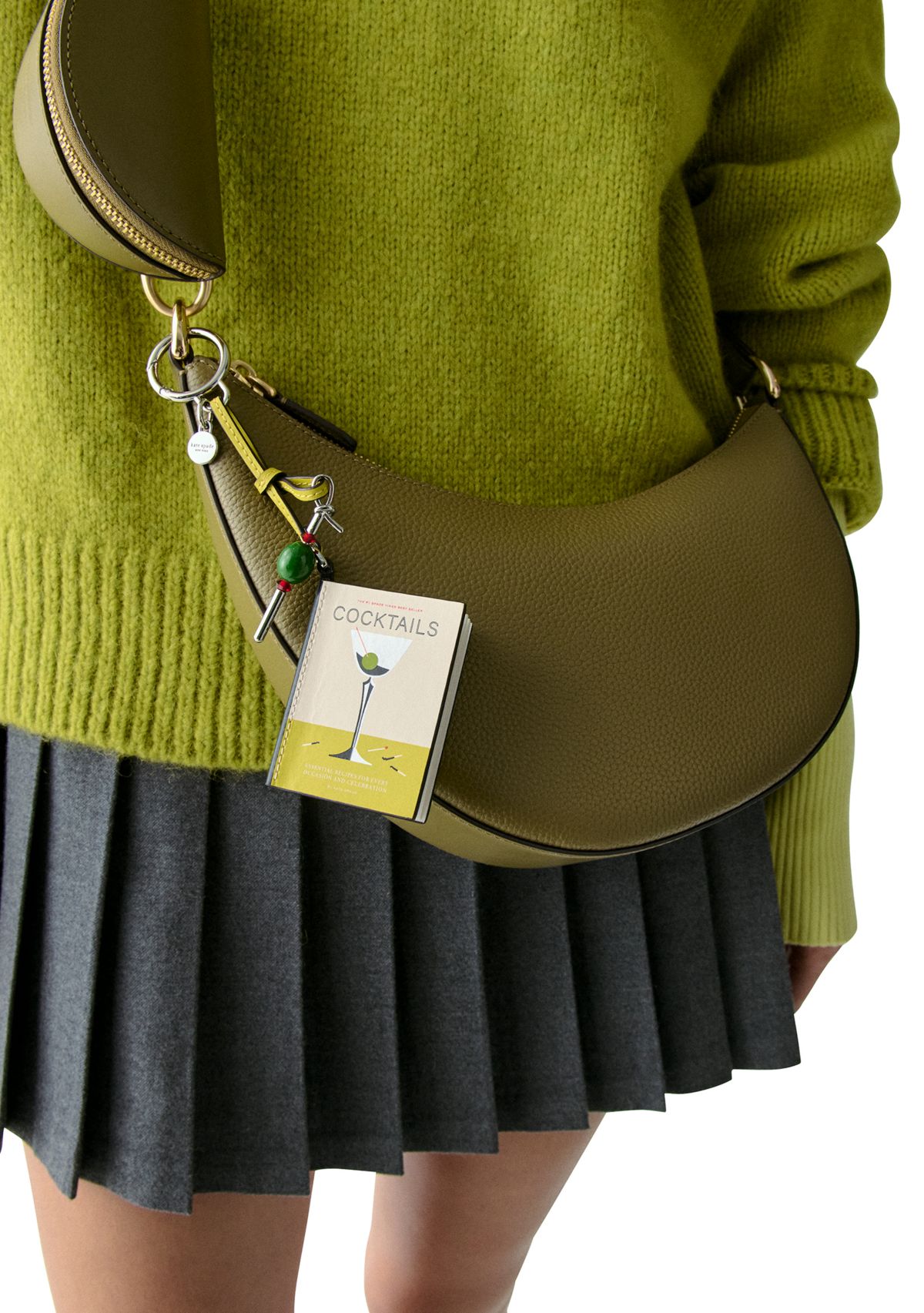 Charmed Cocktail Book Bag Charm 