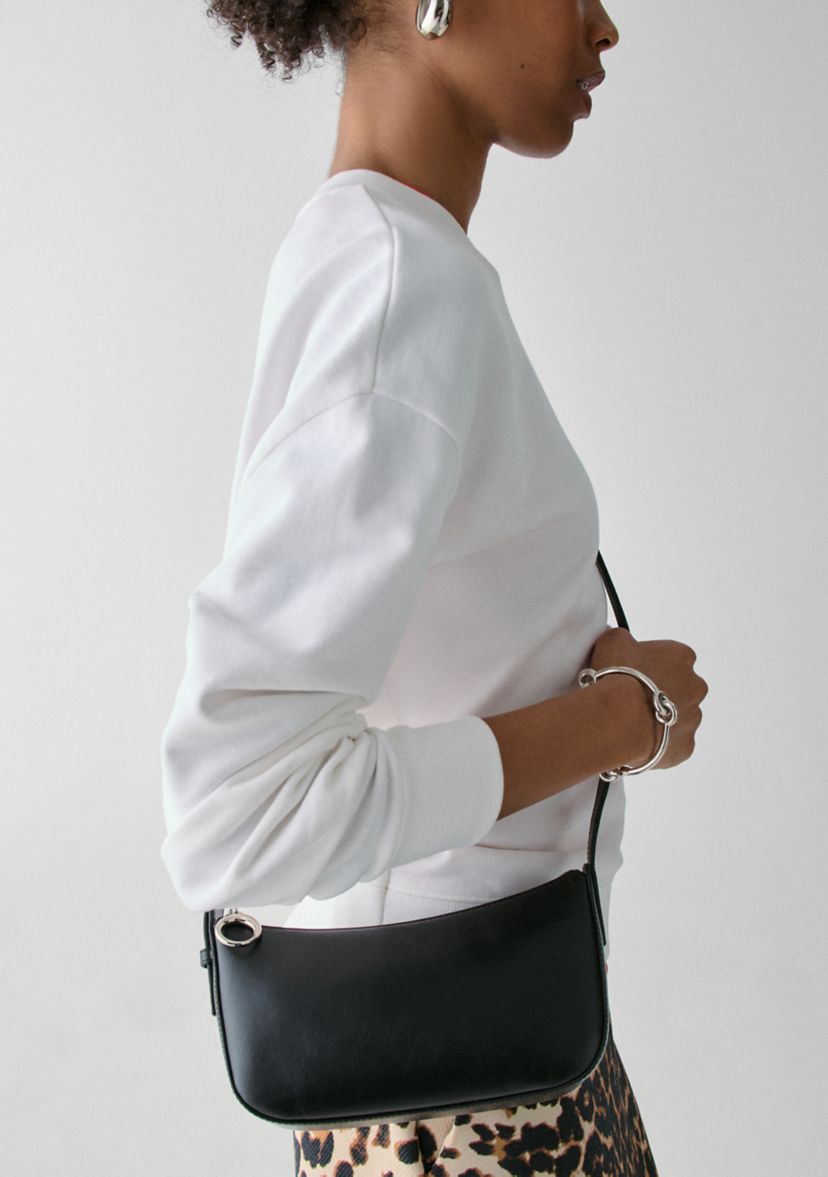 Halo Crossbody Smooth Leather Bag