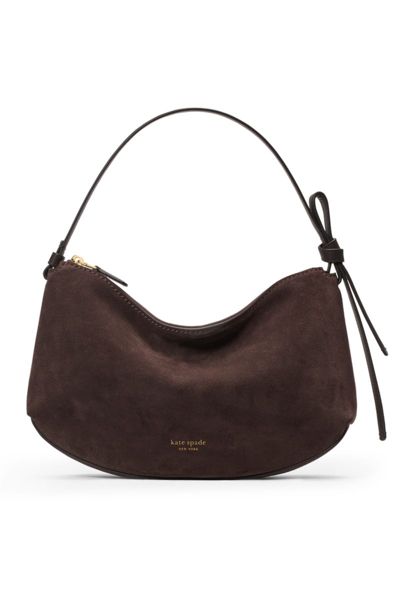 Loop Suede Shoulder Bag