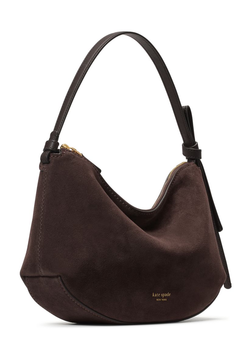 Loop Suede Shoulder Bag