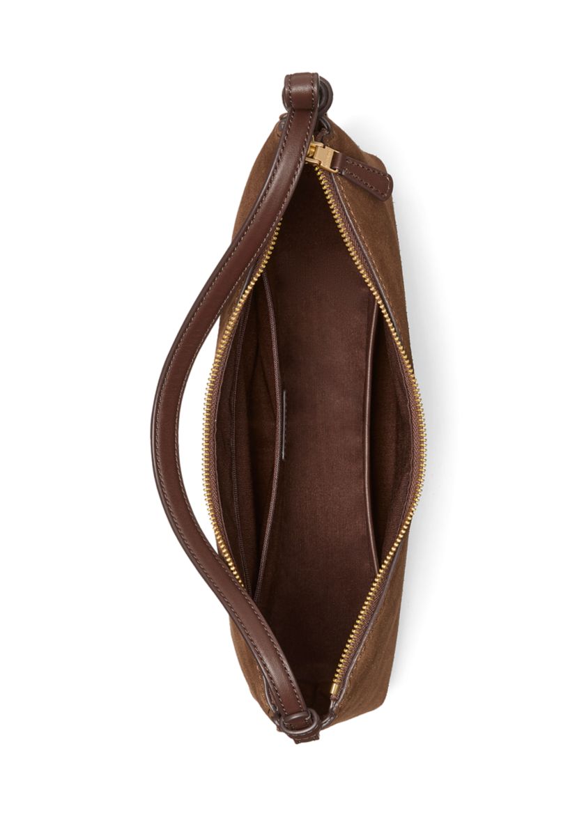 Loop Suede Shoulder Bag