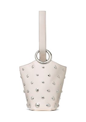 kate spade new york Halo Mini Studded Leather Bucket Bag