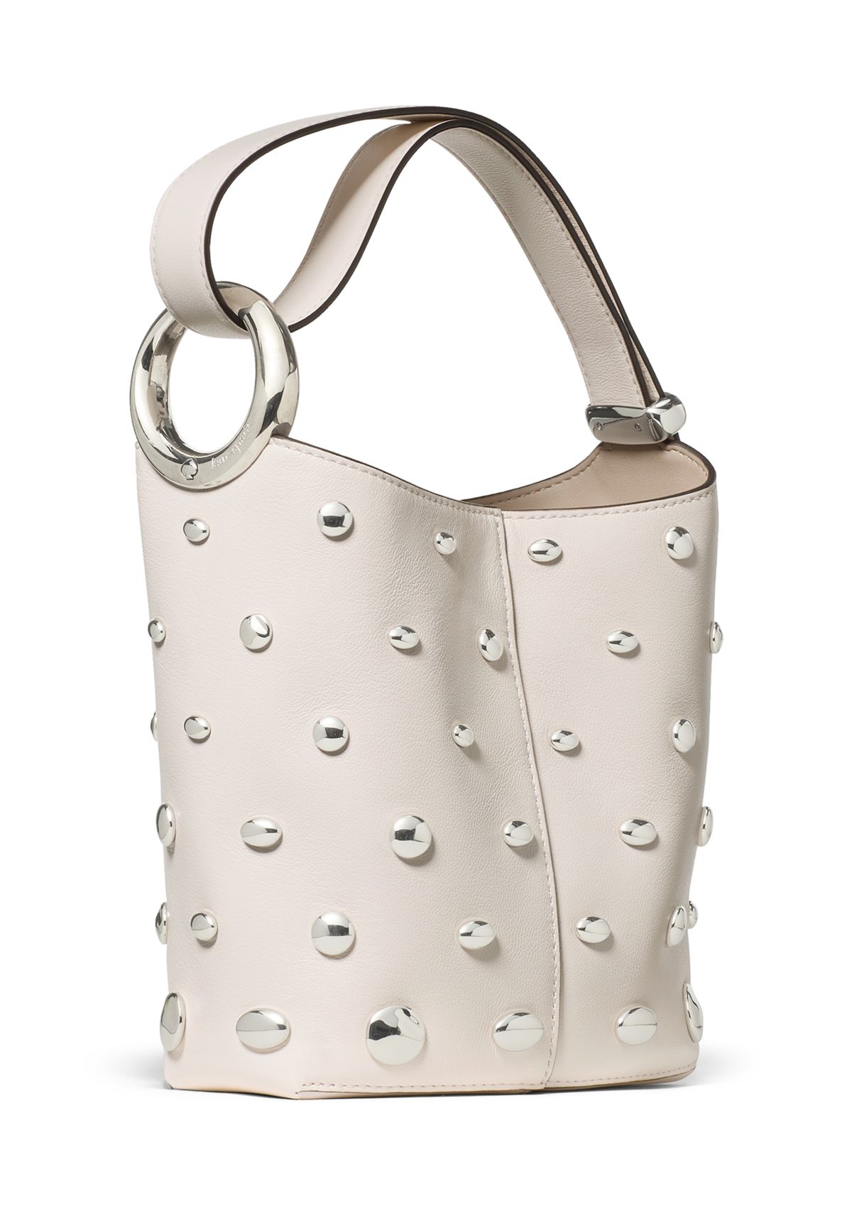  Halo Mini Studded Leather Bucket Bag 