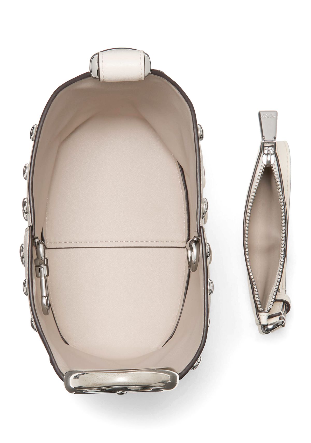  Halo Mini Studded Leather Bucket Bag 