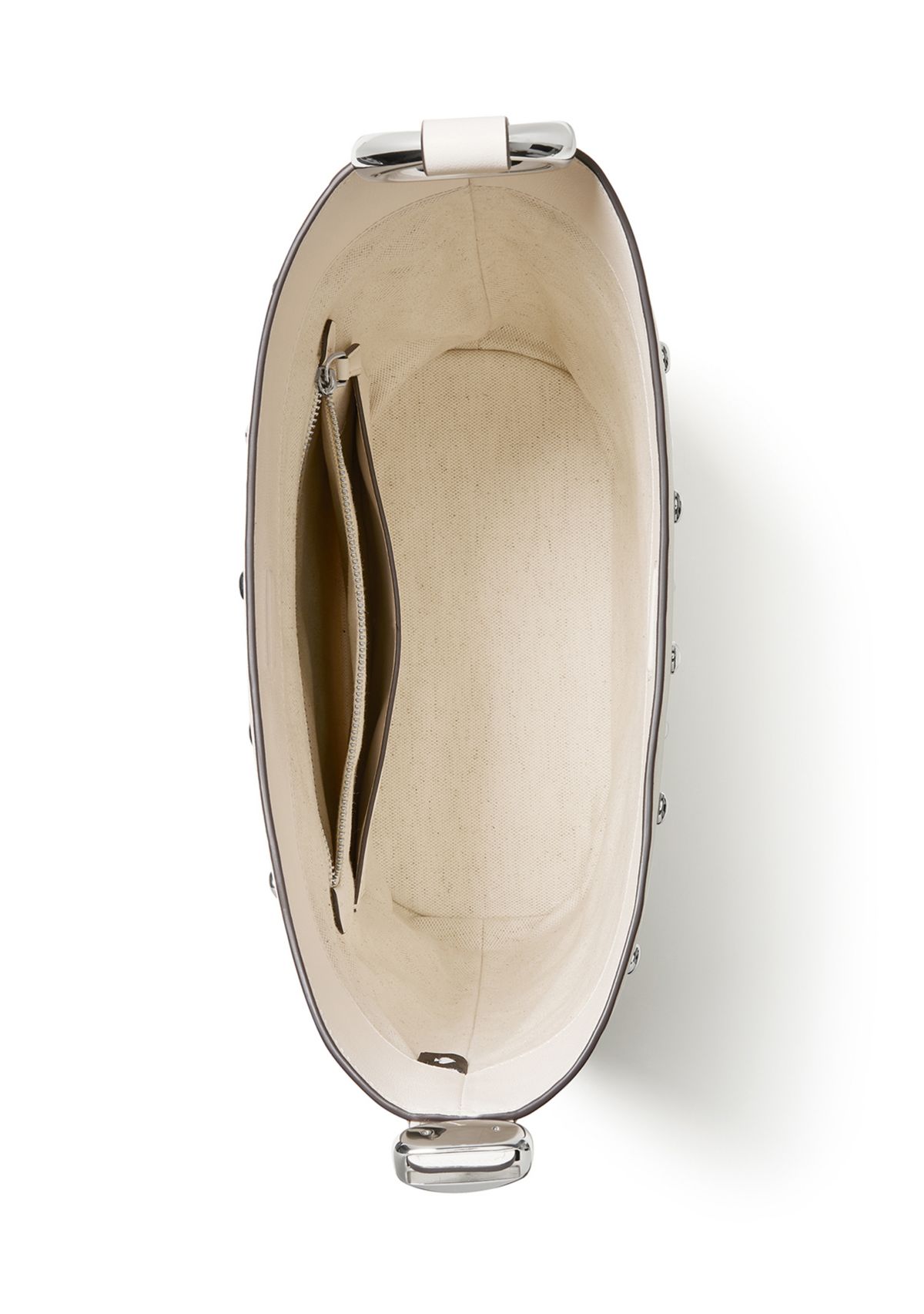 Halo Medium Studded Leather Bucket Bag 