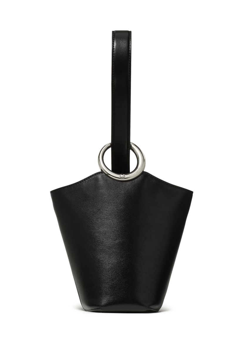 Leather Bucket Bag 