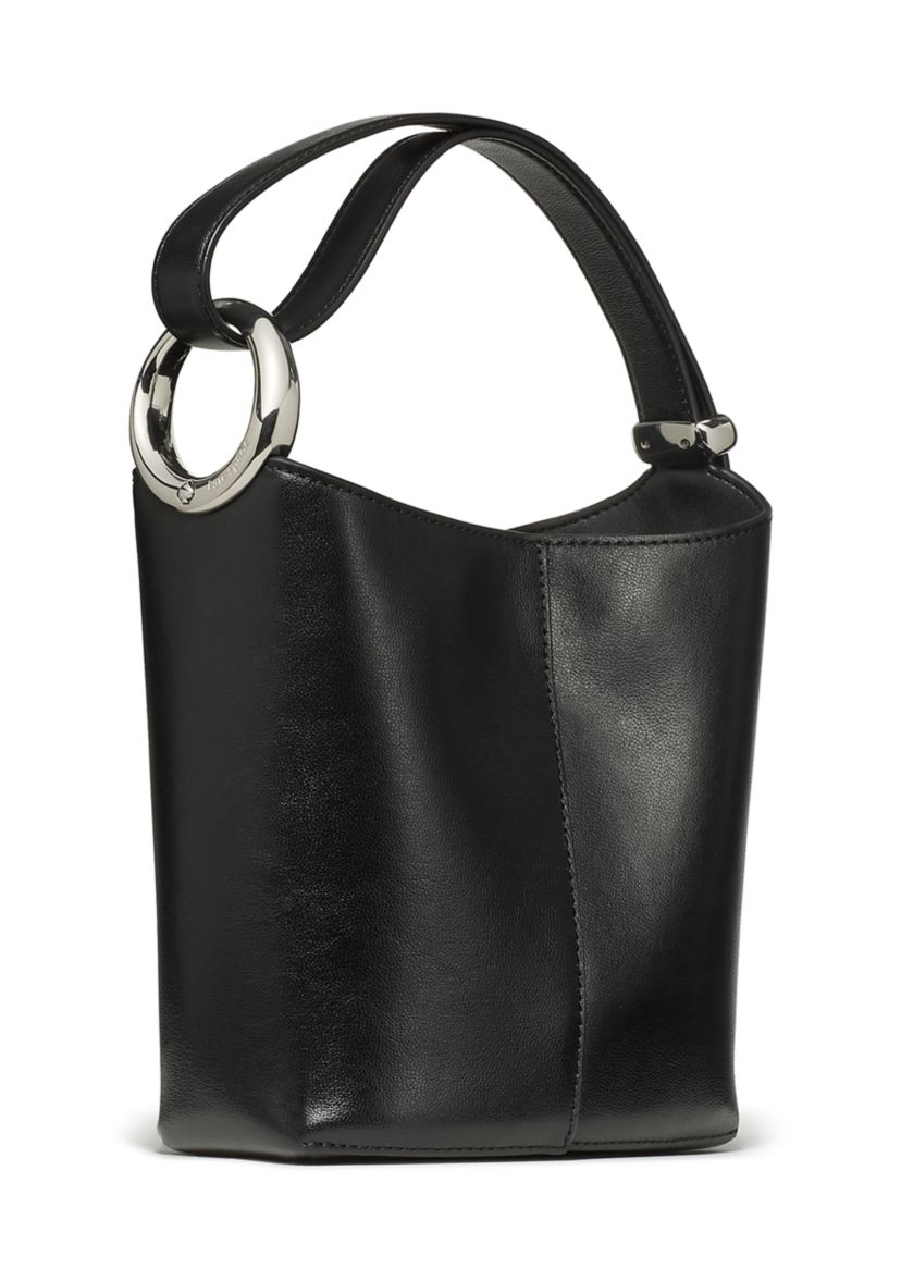 Leather Bucket Bag 