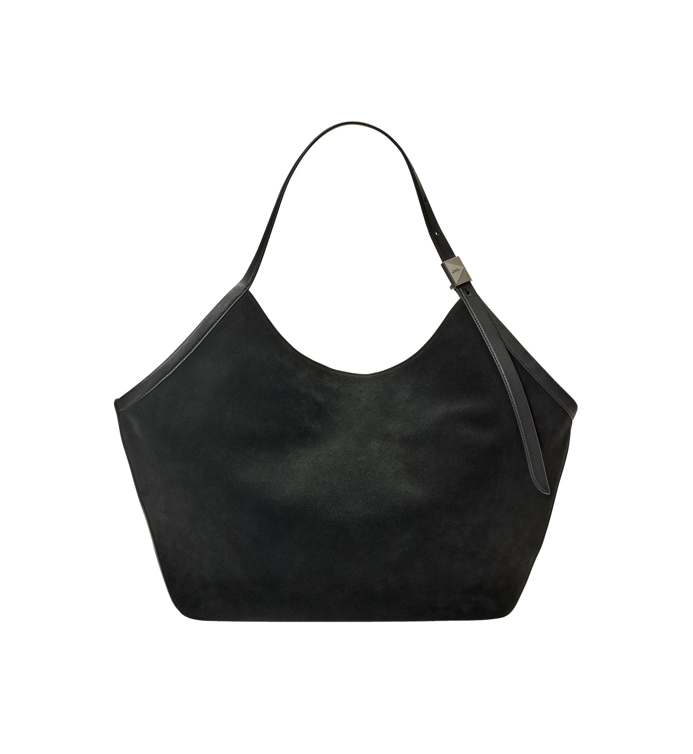 Deco Suede Large Tulip Tote Bag 