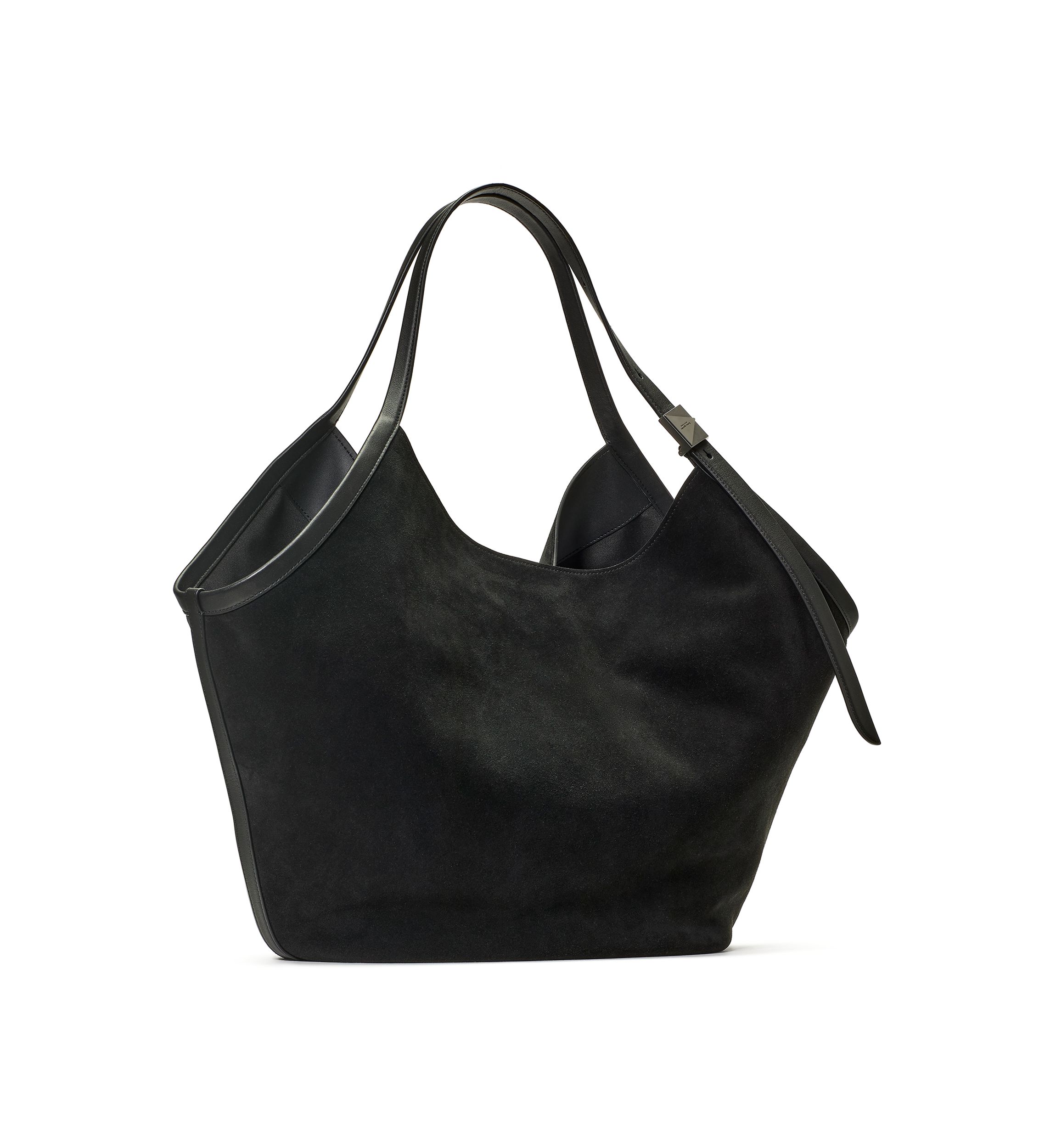 Deco Suede Large Tulip Tote Bag 