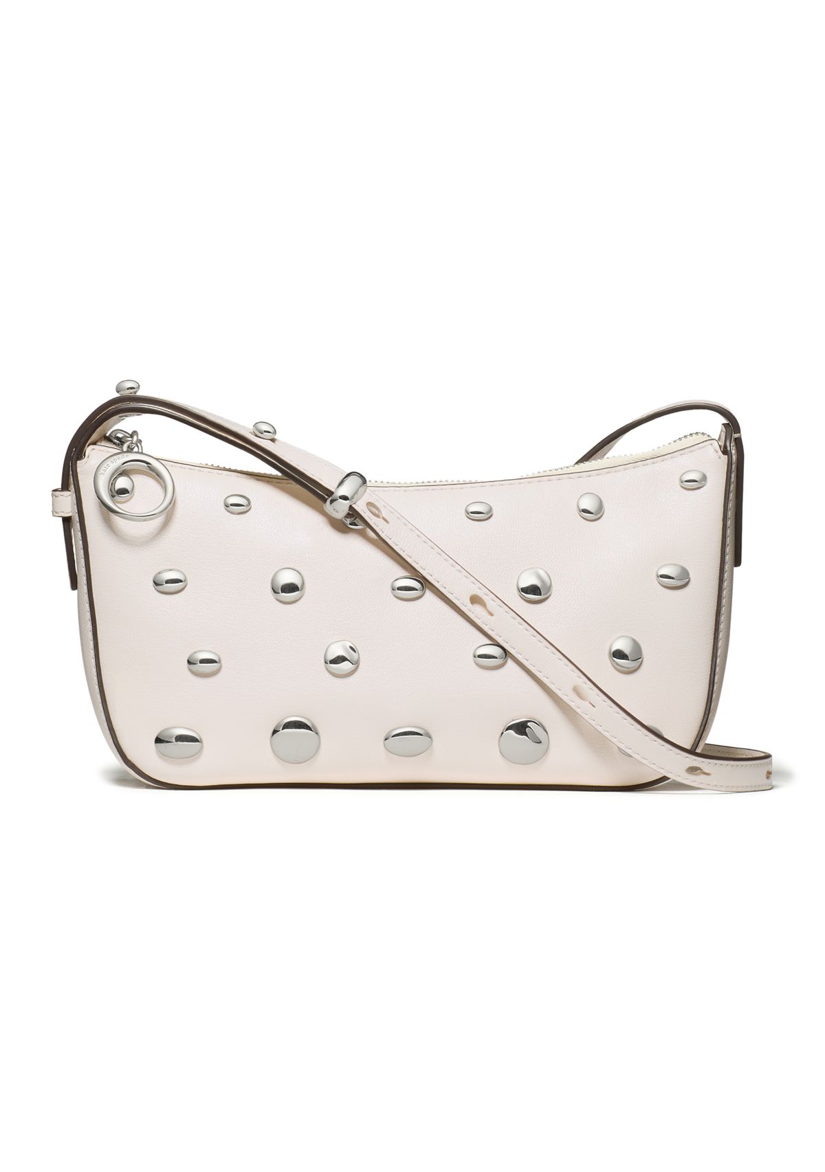 Halo Studded Leather Crossbody Bag