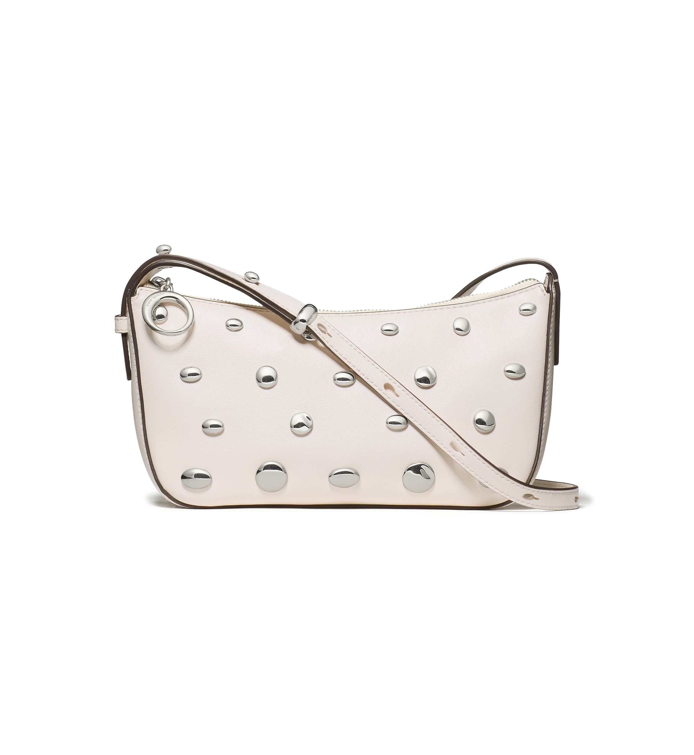 Halo Studded Leather Crossbody Bag