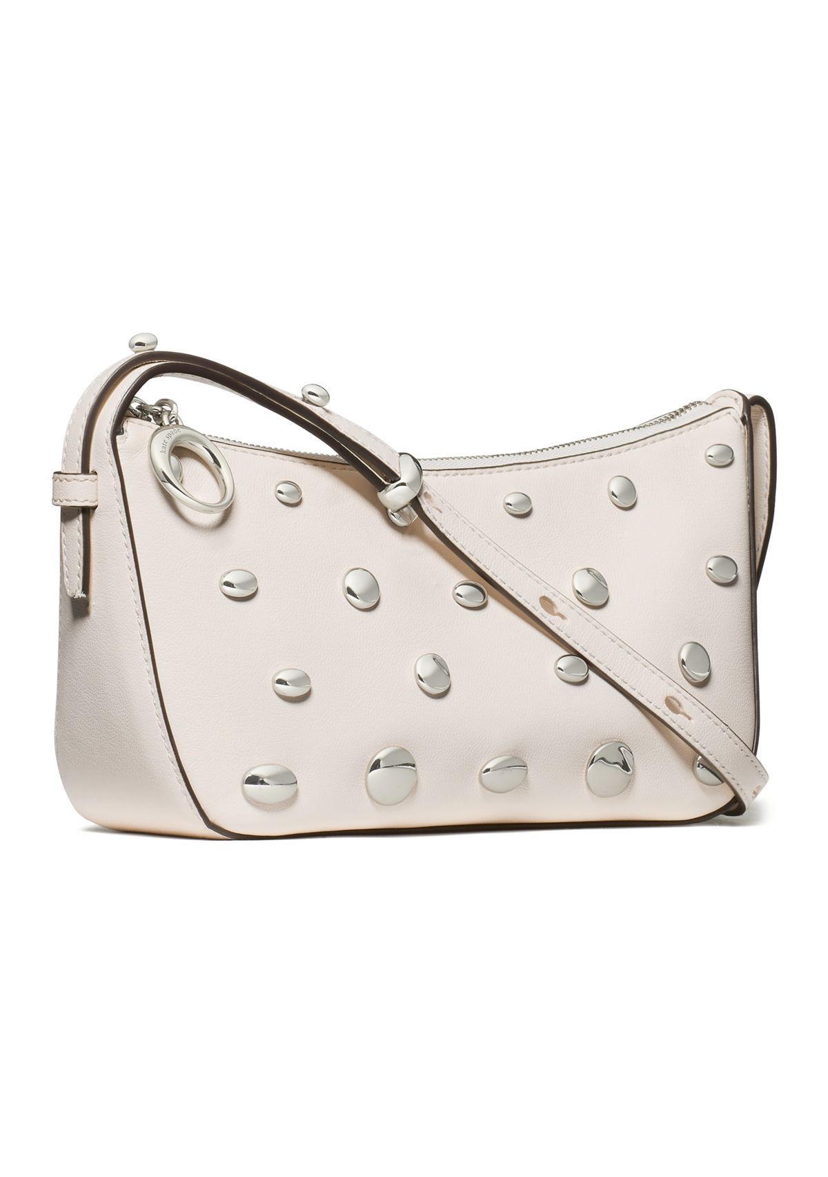 Halo Studded Leather Crossbody Bag