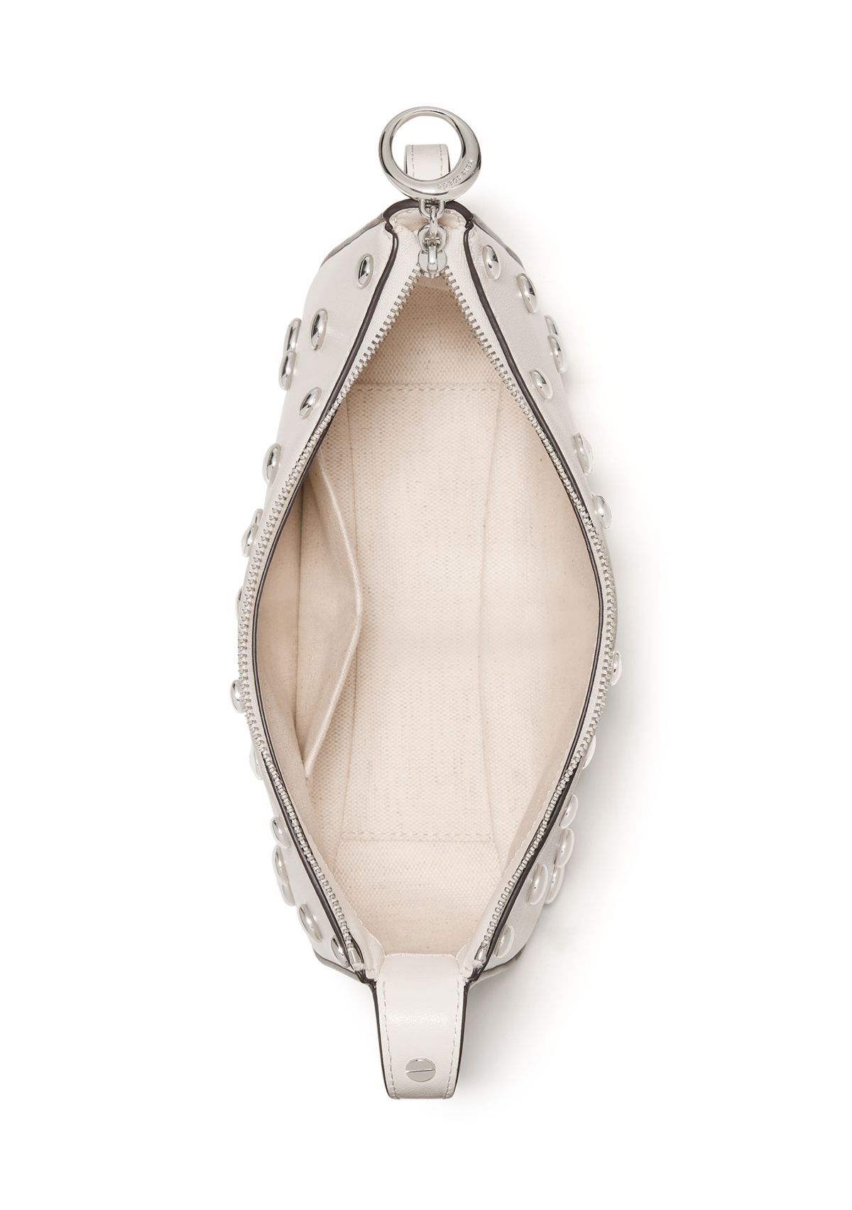 Halo Studded Leather Crossbody Bag