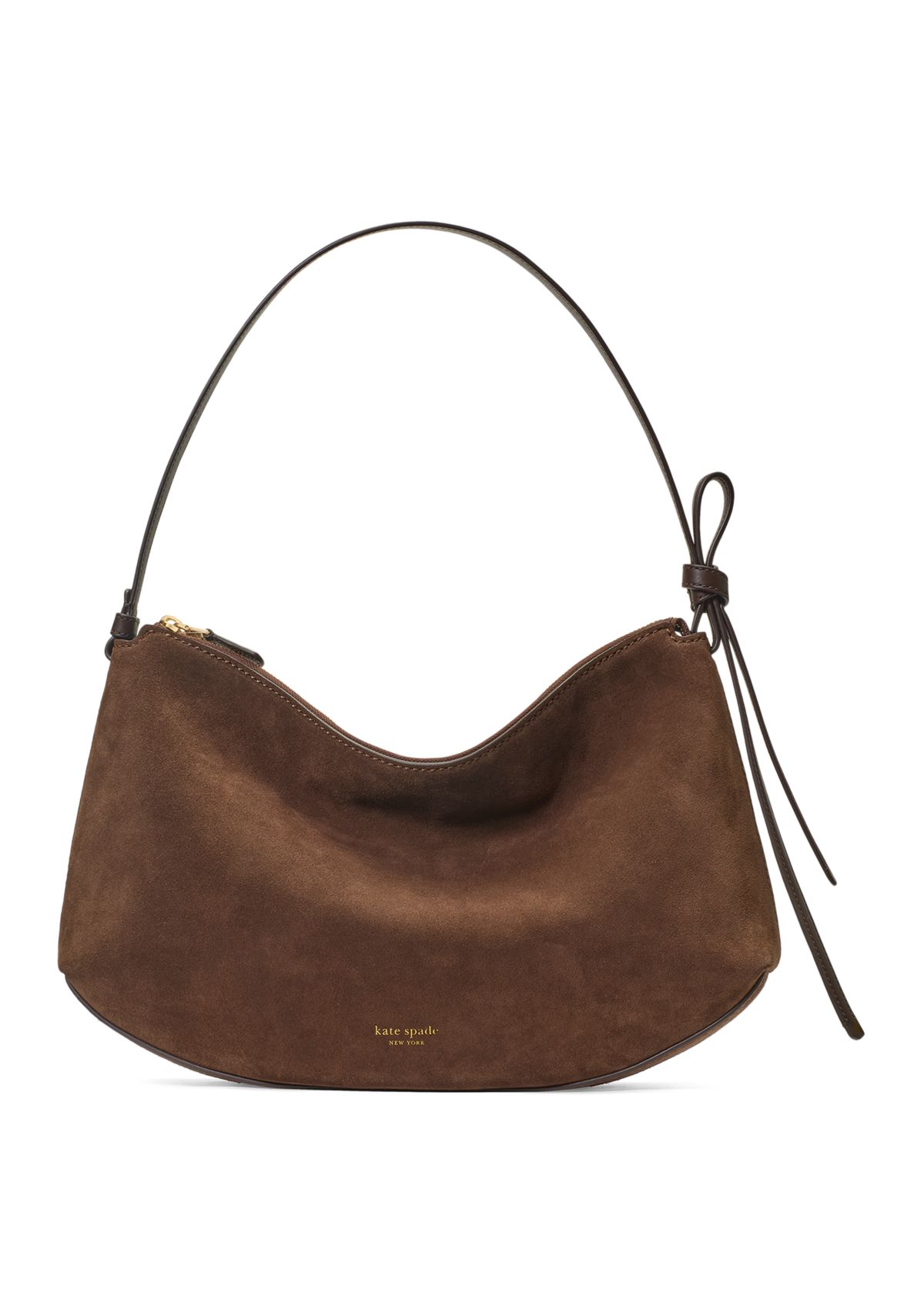 Loop Suede Large Shoulder Bag 