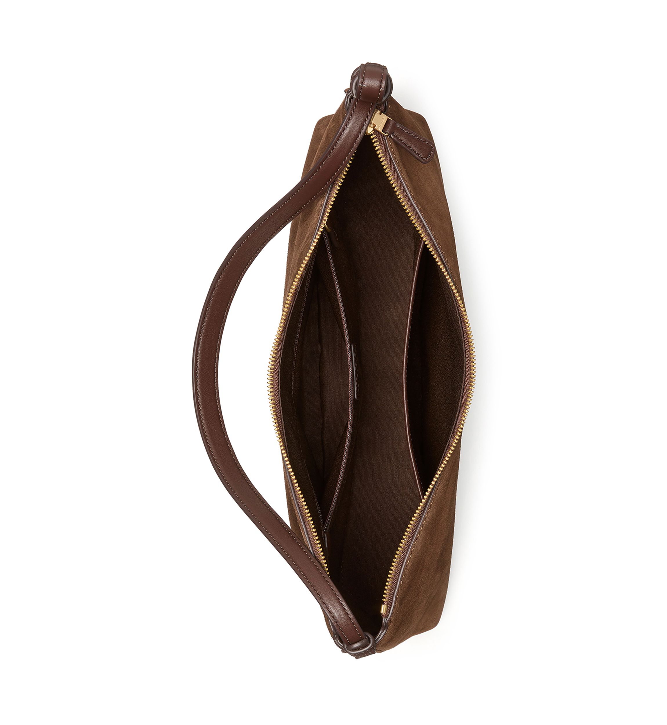 Loop Suede Large Shoulder Bag 