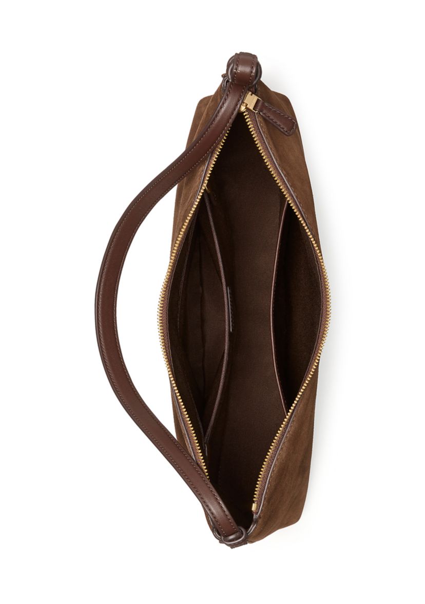 Loop Suede Large Shoulder Bag 