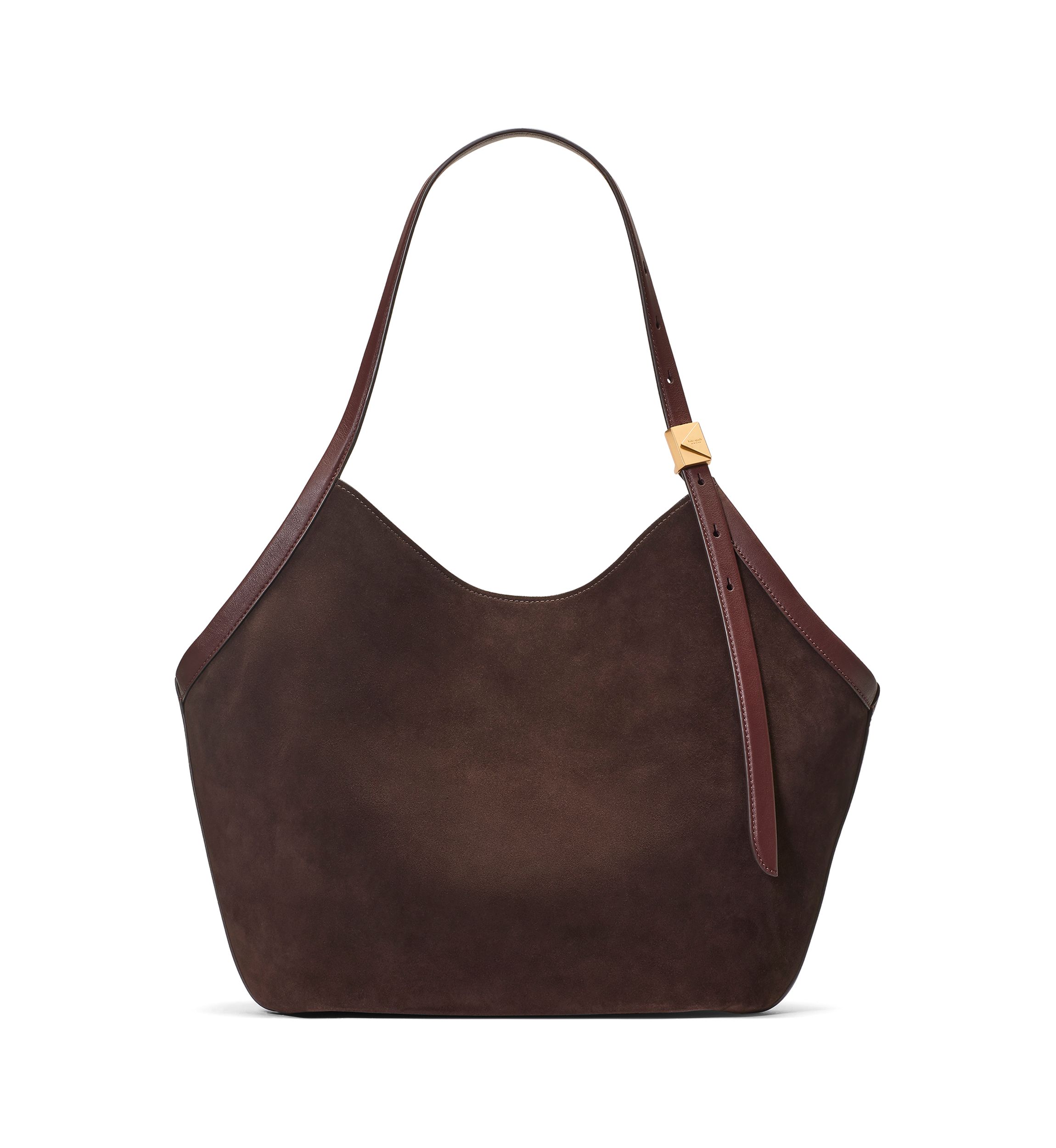 Deco Suede Tulip Tote Bag 