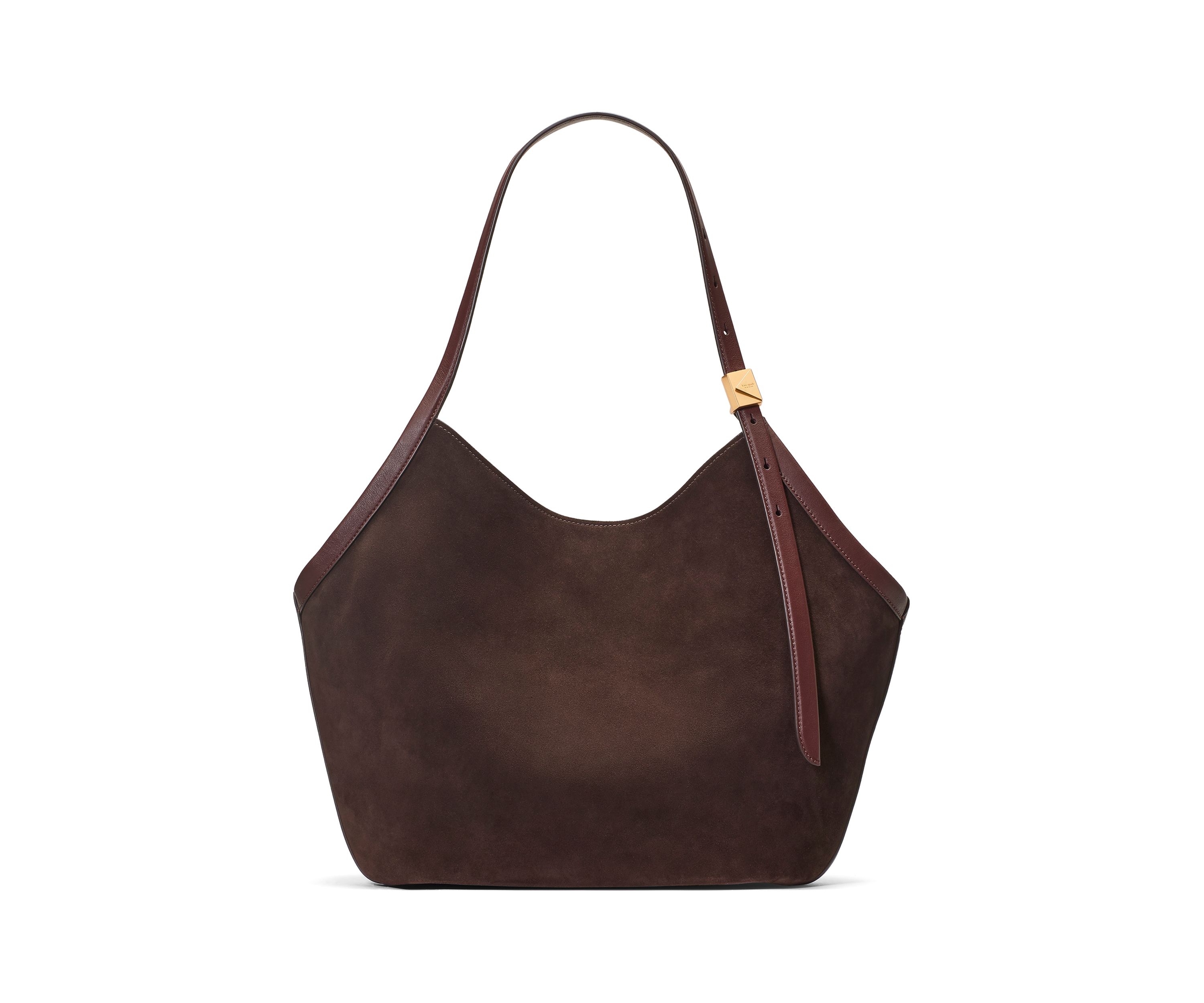 Deco Suede Tulip Tote Bag 