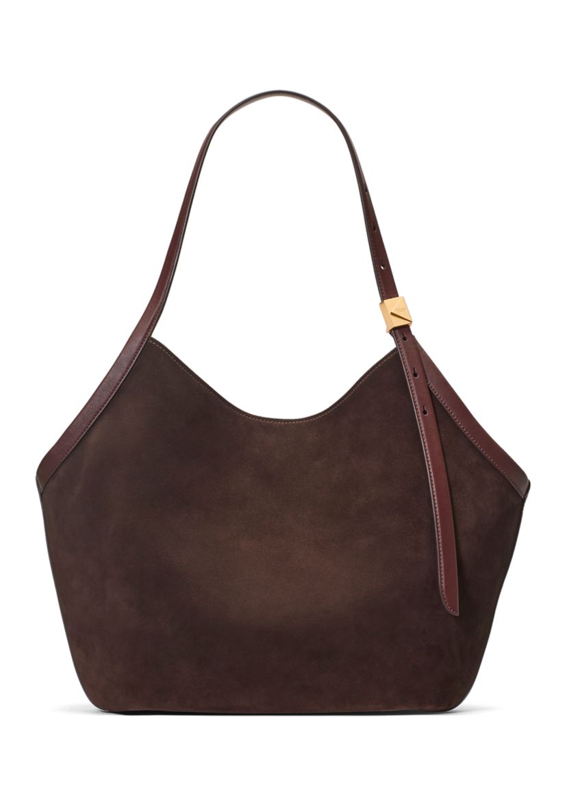 Deco Suede Tulip Tote Bag 