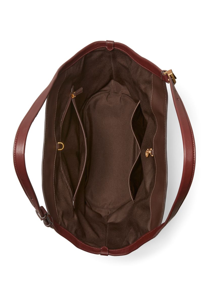Deco Suede Tulip Tote Bag 